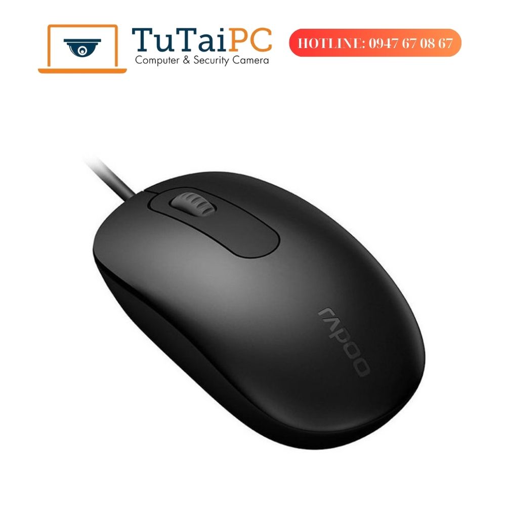 CHUỘT RAPOO N120 ĐEN (1)