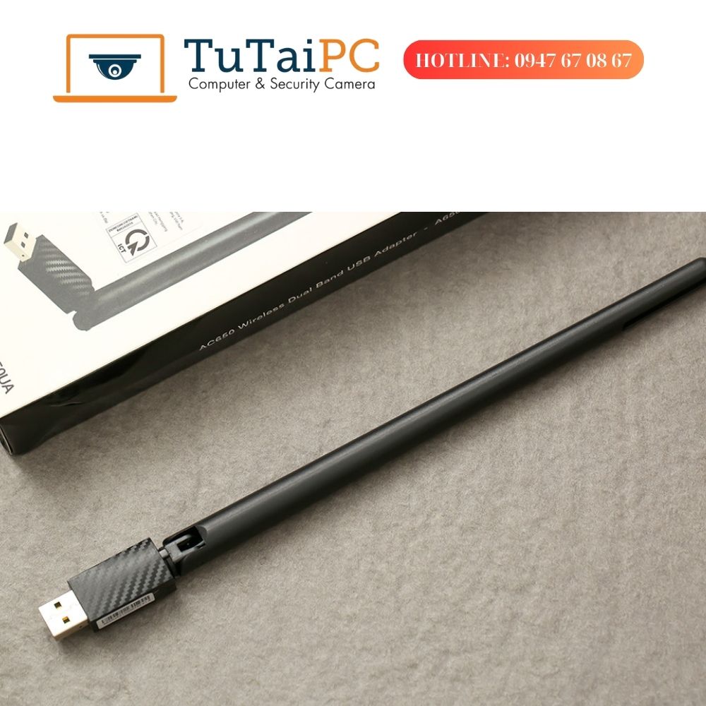 A650UA - USB Wi-Fi băng tần kép AC650 (3)