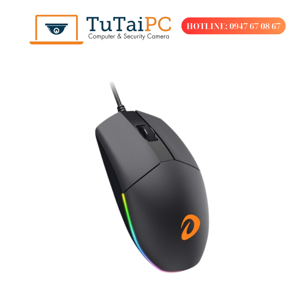 Chuột Văn Phòng Có Dây - DAREU LM103s Black